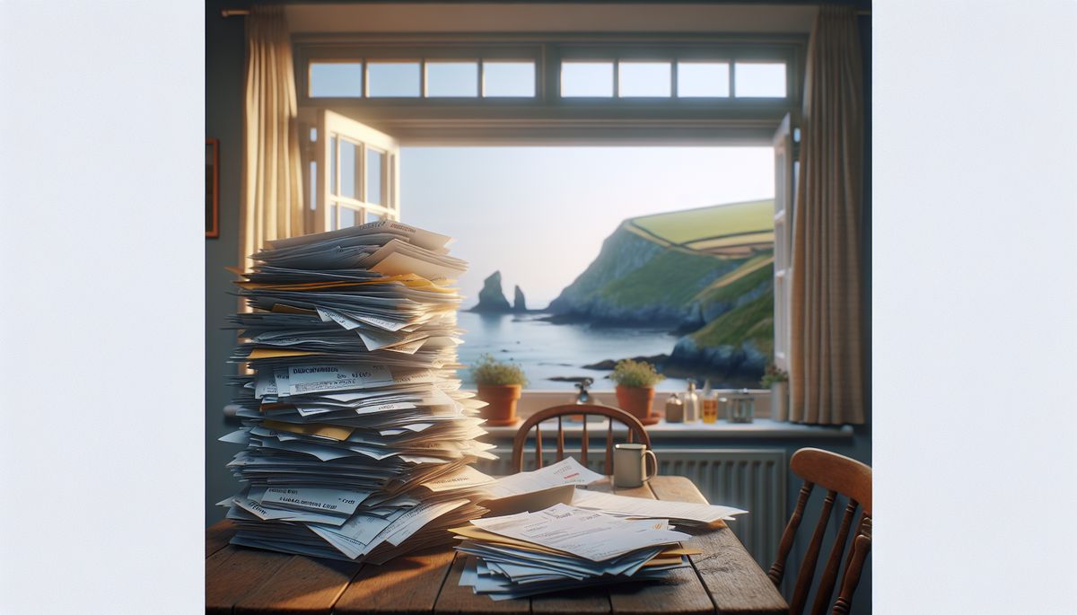 Cornwall council tax arrears and unpaid bills