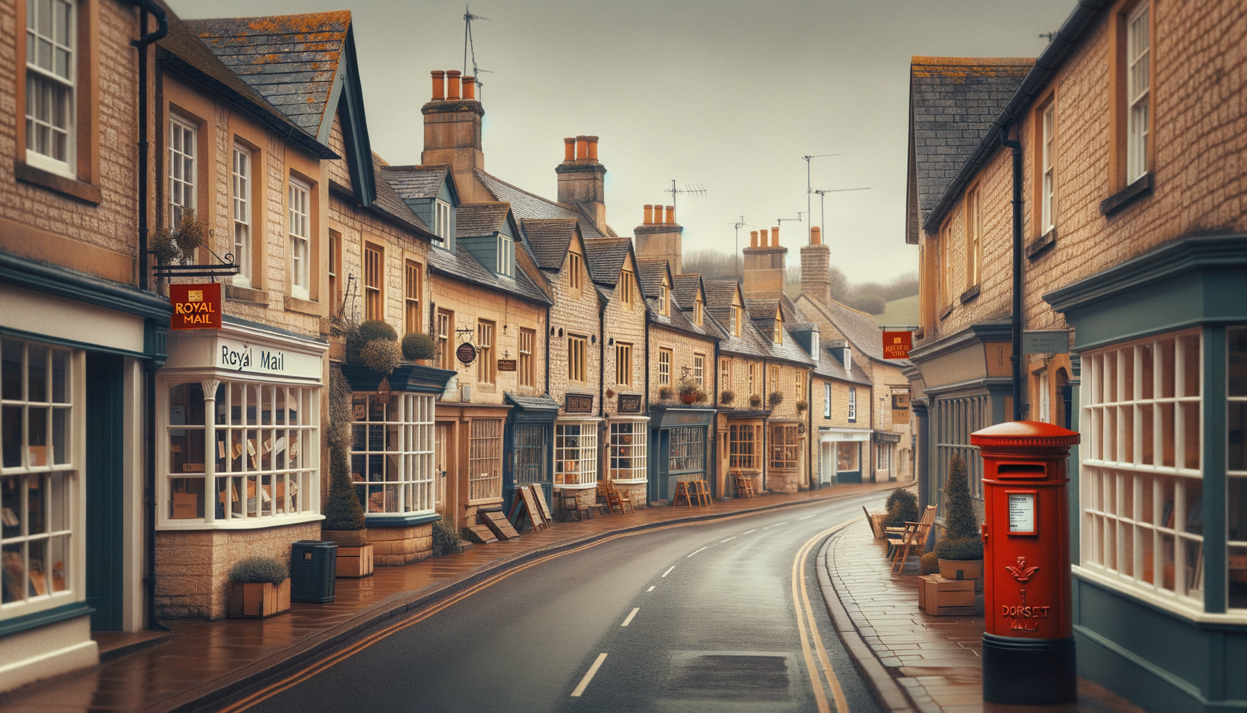 Debt advice Dorset - quiet English market town high street