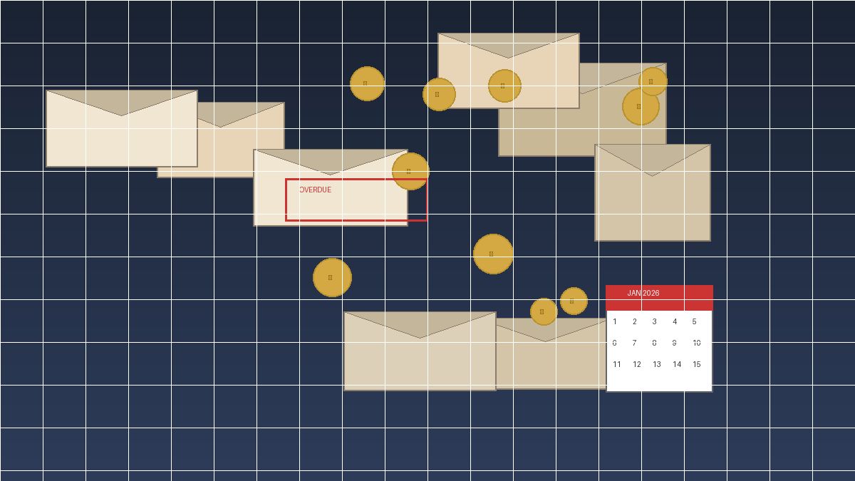 Personal debt in the UK, overdue bills and financial pressure