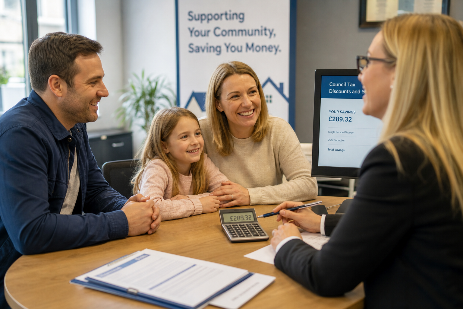 Council tax discounts consultation scene